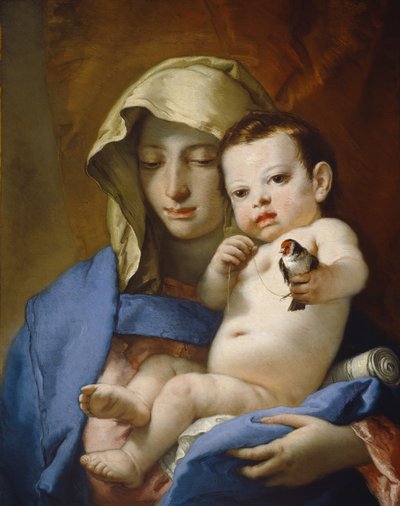 Madonna of the Goldfinch by Giovanni Battista Tiepolo